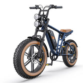 Electric Bike  HillMiles MileZoom 1 - Motor  750W Battery 52V15.6AH 20 Inch wheels Wheels Hydraulic Oil Brakes - Blue